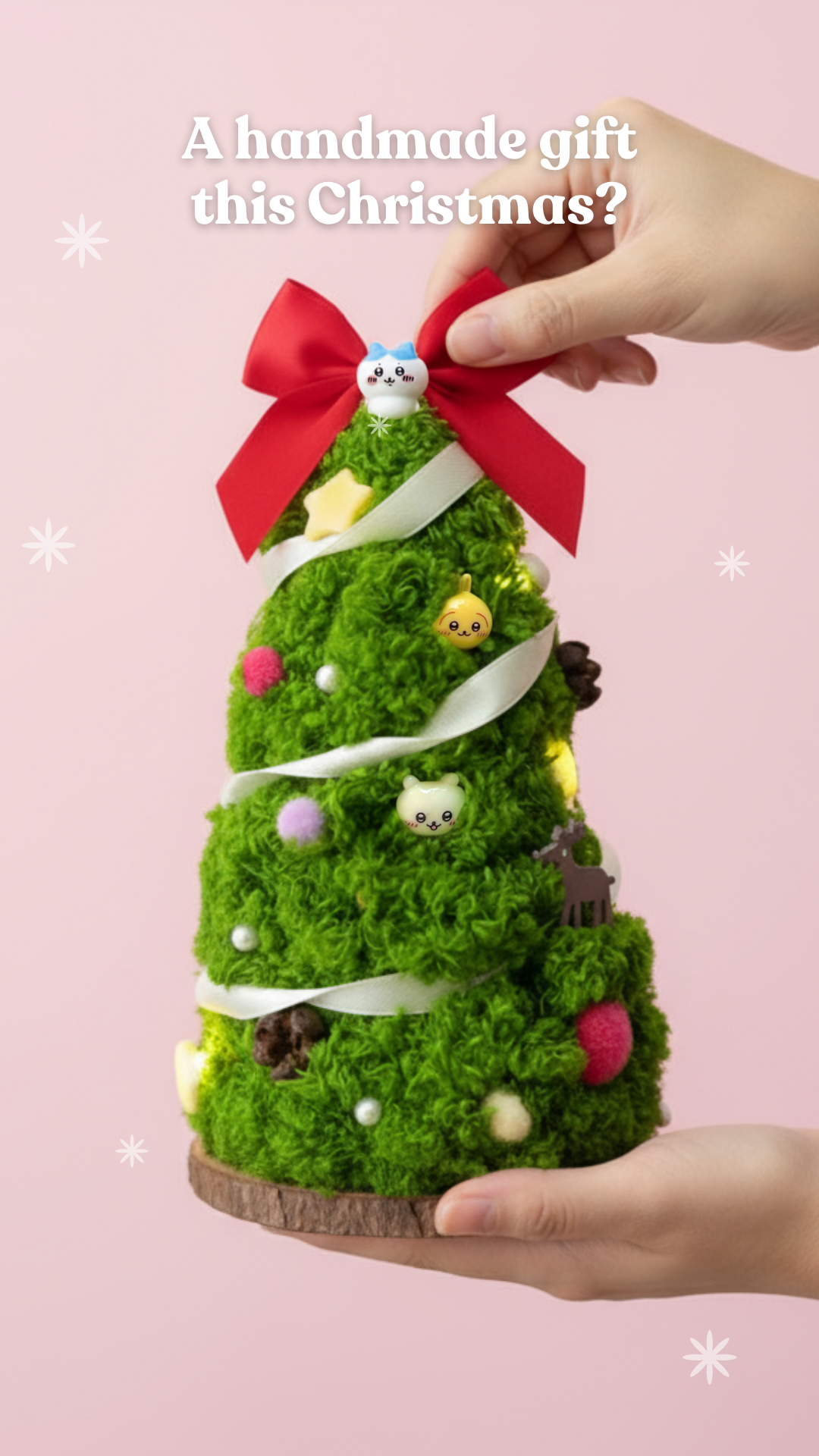 DIY Kit - Chiikawa Mini Christmas Tree 迷你聖誕樹材料包