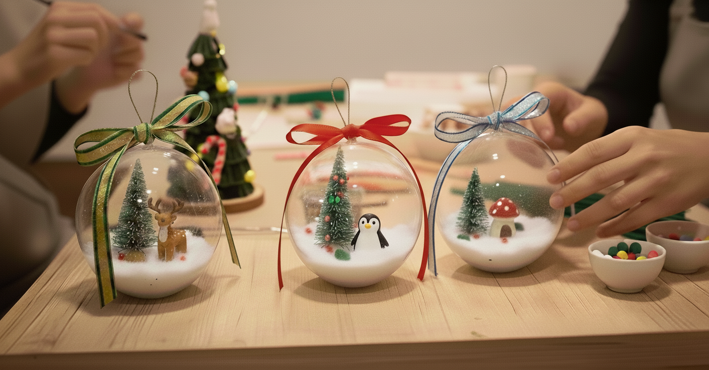 Christmas Ornament Ball Workshop 聖誕樹掛飾工作坊