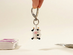 Handmade Cute Cow Charm Keychain