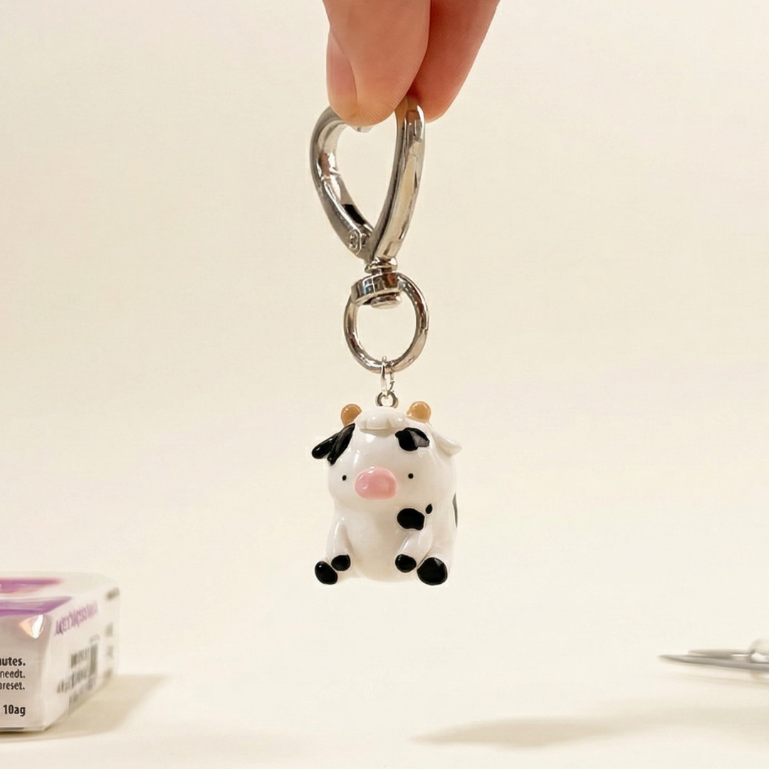How To Make Cow Charms with Polymer Clay - Tutorial PDF Guide