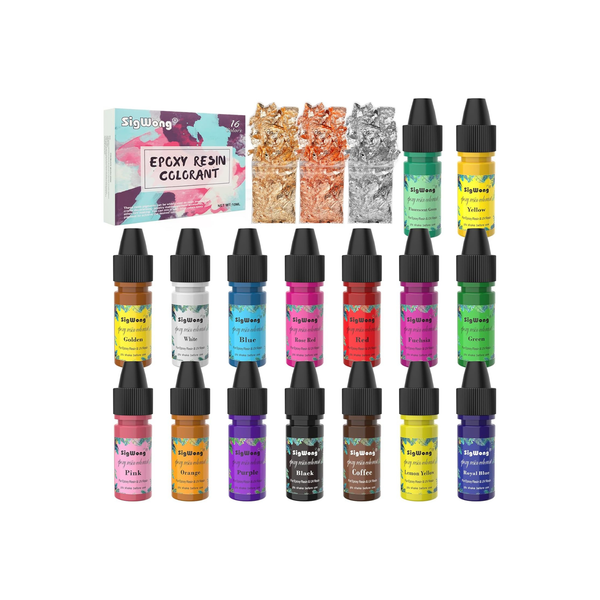 Sigwong 16 Pcs Epoxy Resin Pigment