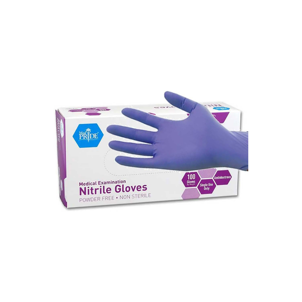 Powder-Free Nitrile Gloves 100 pcs