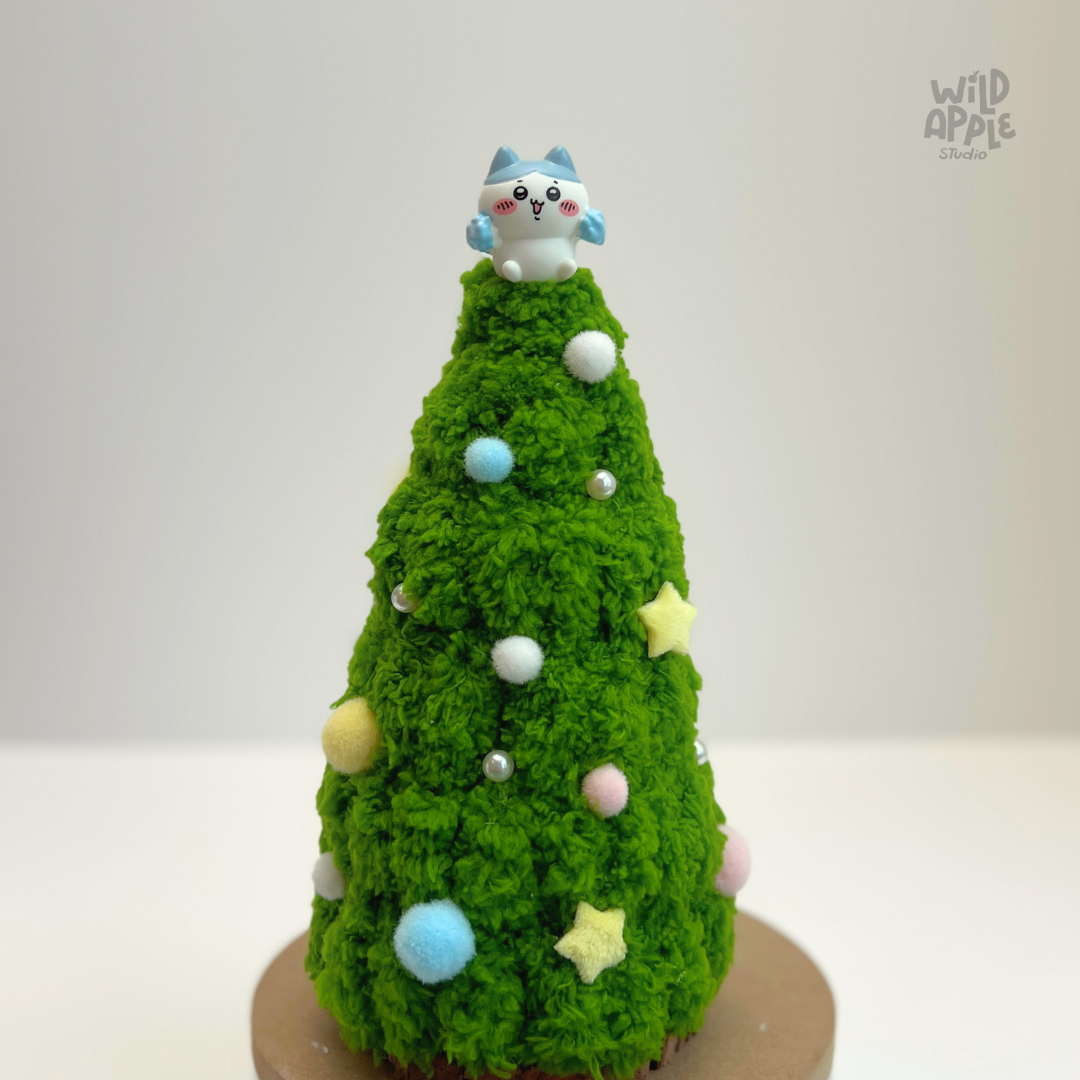 DIY Kit - Hachiware Mini Christmas Tree (Lite) 小八主題迷你聖誕樹材料包