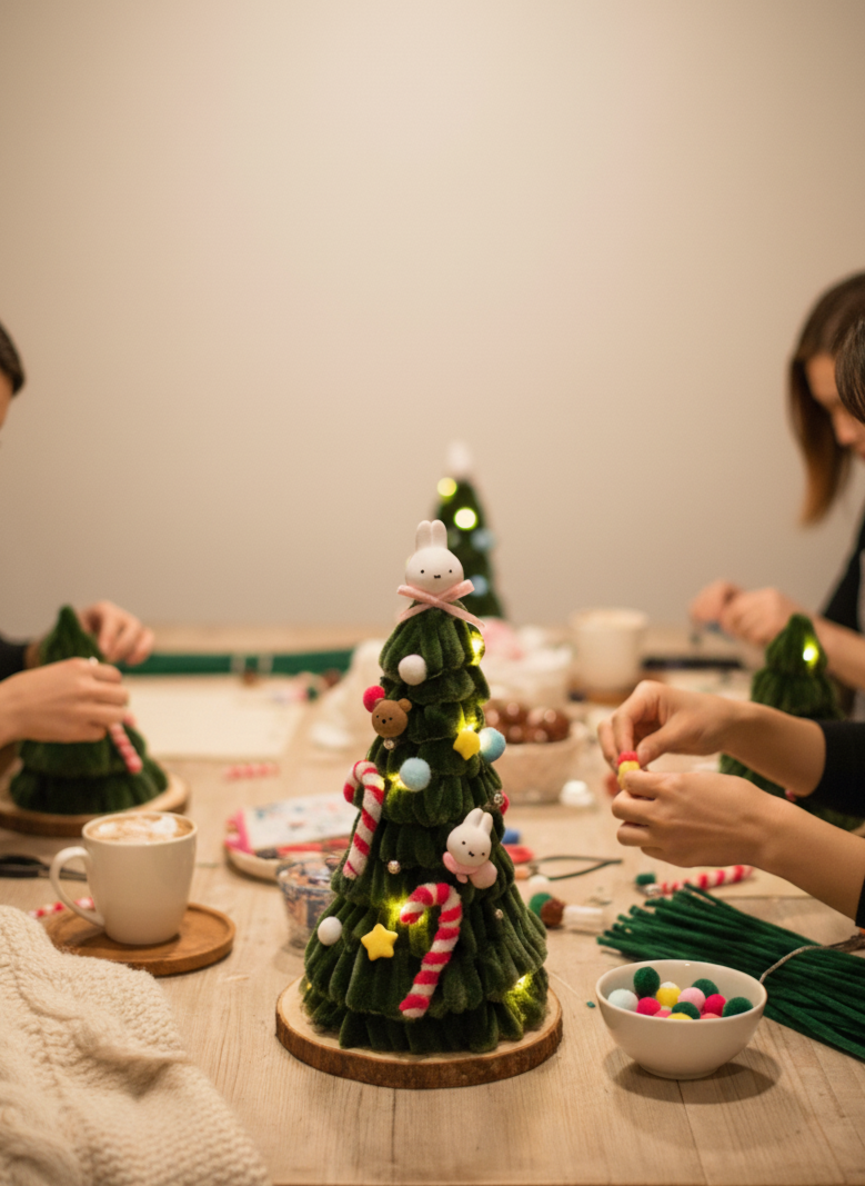 Handmade Christmas Tree Workshop 公仔聖誕樹工作坊