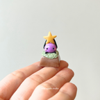 Stardew Valley Junimo Purple Keycap