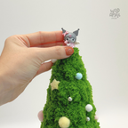 DIY Kit - Kuromi Mini Christmas Tree (Lite) Kuromi 主題迷你聖誕樹材料包套裝