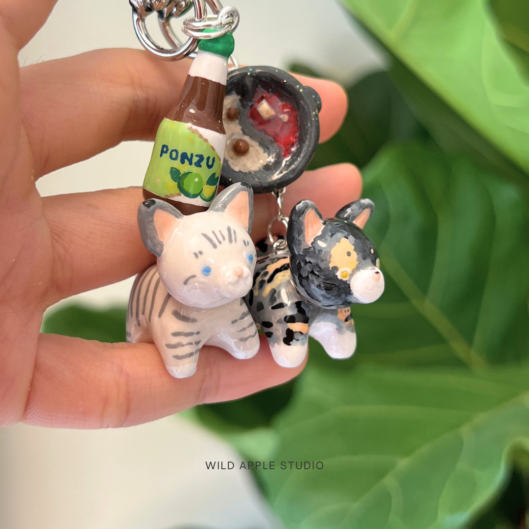 Custom Mini Pet Keychains
