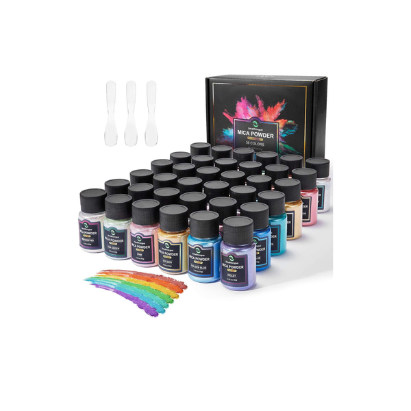 Mica Powder Set for Resin 36 Color