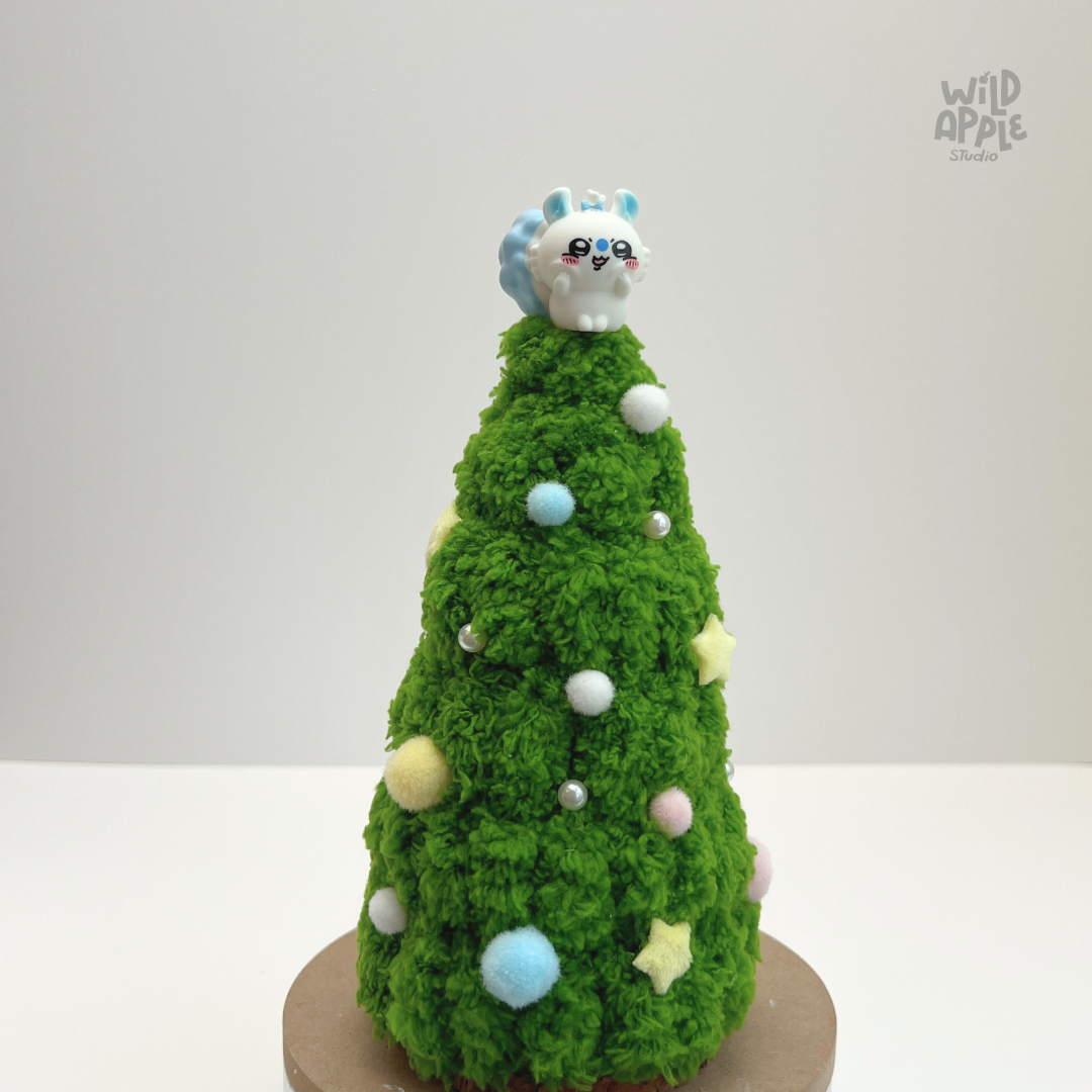 DIY Kit - Momonga Mini Christmas Tree (Lite)  飛鼠主題迷你聖誕樹材料包套裝