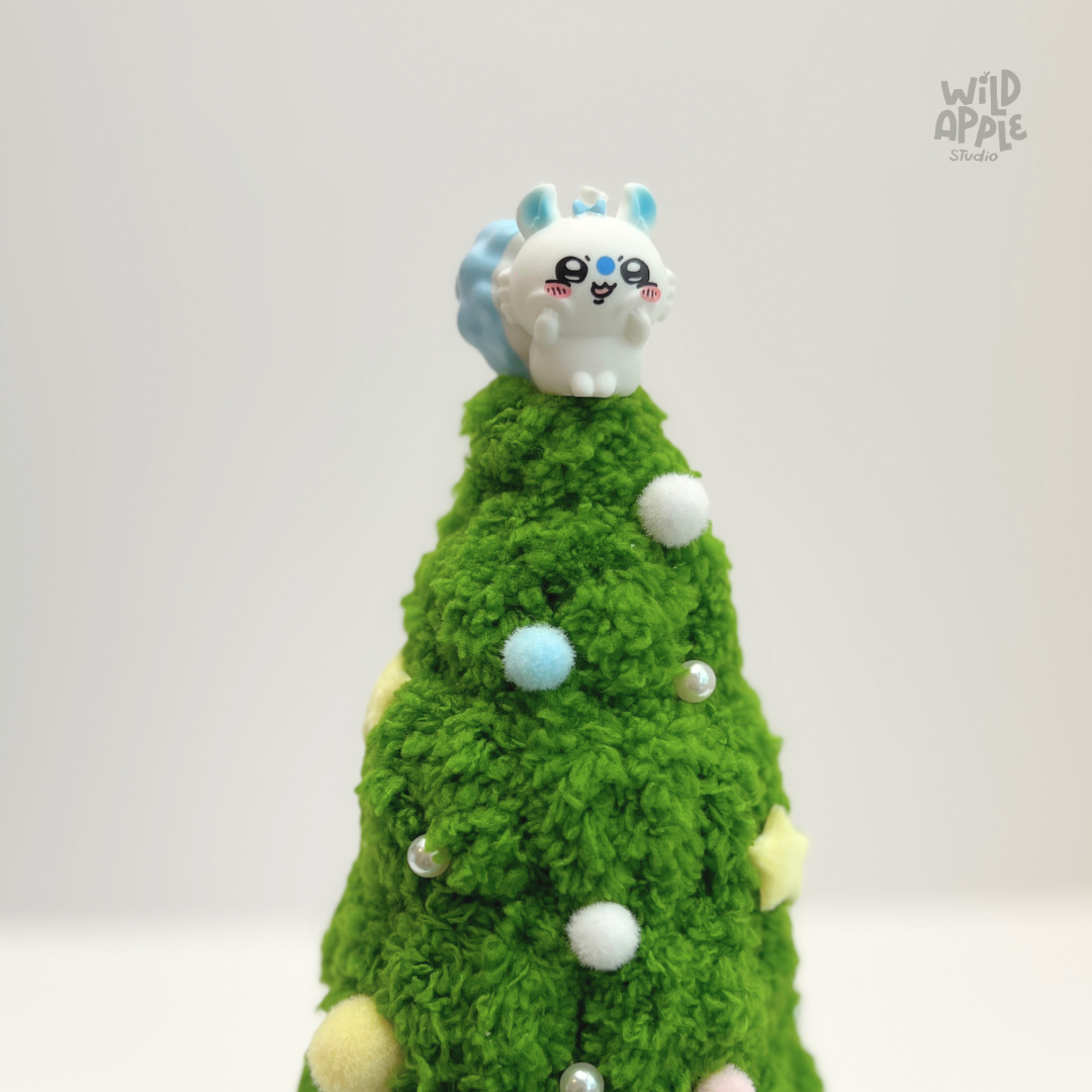 DIY Kit - Momonga Mini Christmas Tree (Lite)  飛鼠主題迷你聖誕樹材料包套裝