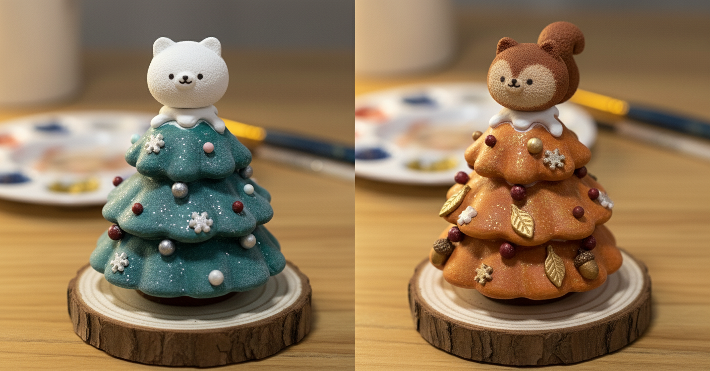 Paint a Mini Christmas Tree Workshop 迷你聖誕樹繪畫工作坊
