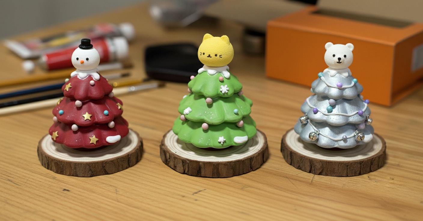 Paint a Mini Christmas Tree Workshop 迷你聖誕樹繪畫工作坊