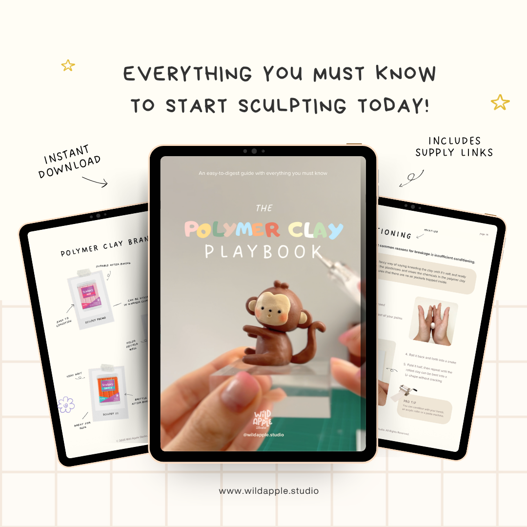 The Polymer Clay Playbook (For beginners)
