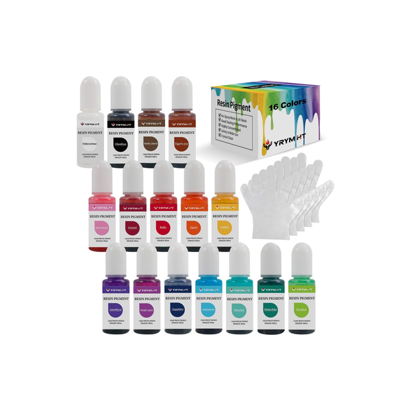 16 Pcs Resin Pigment Set