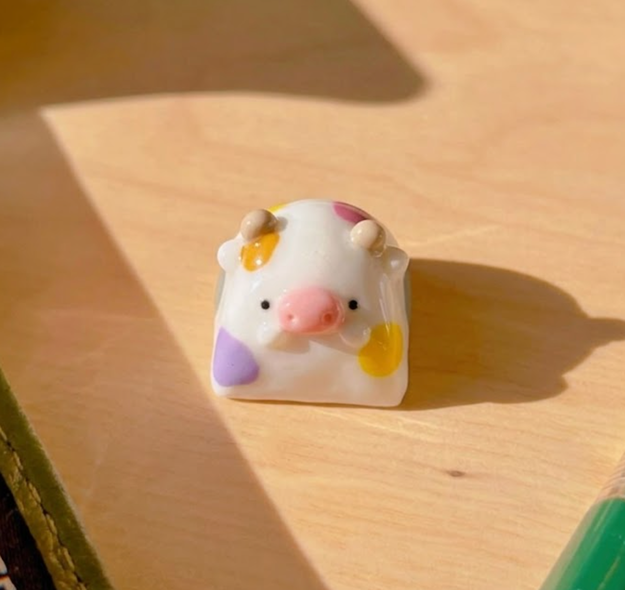 Pastel Cow Keycap