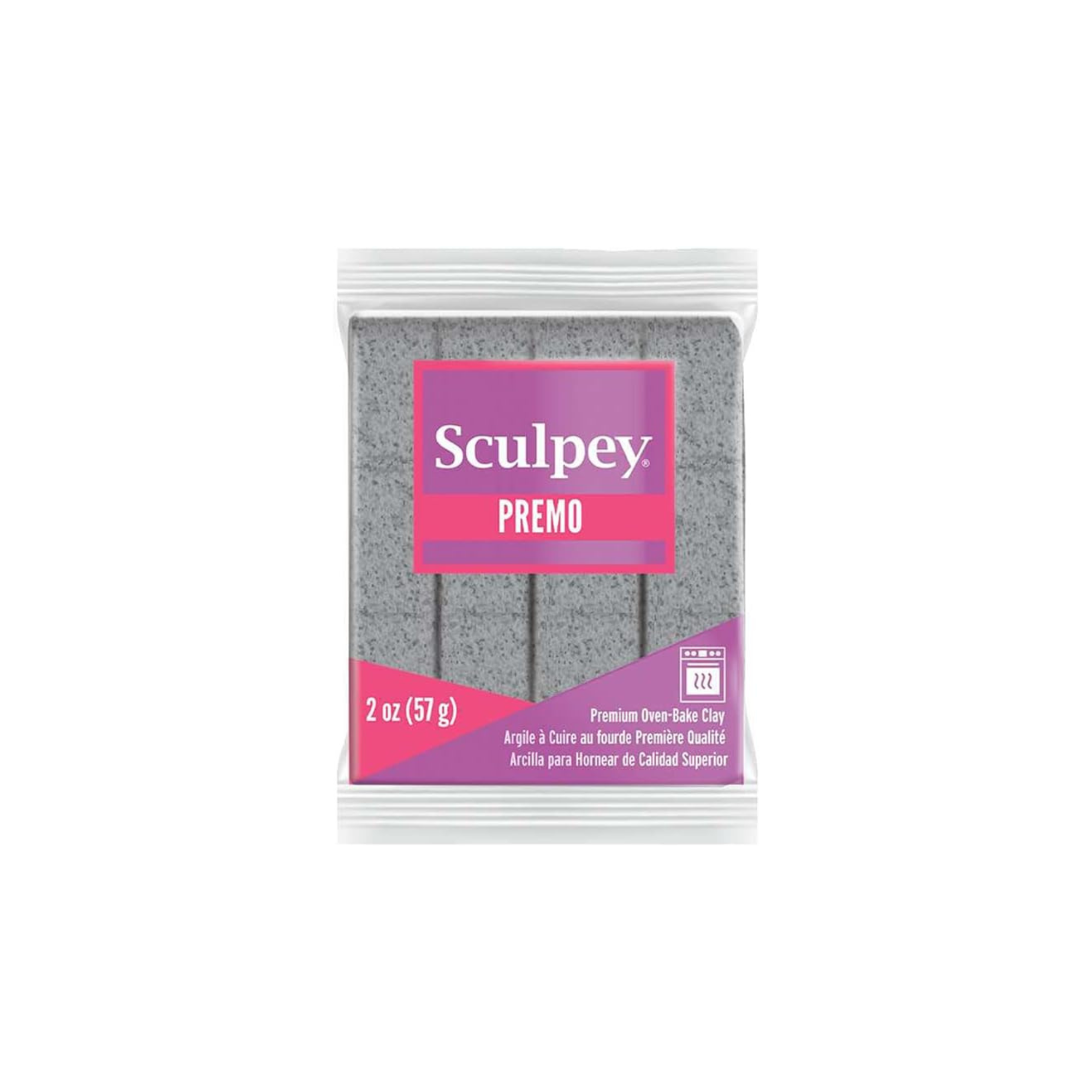 Sculpey Premo Polymer Clay - Gray Granite