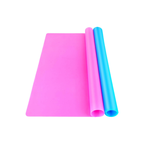 2 Pcs Silicone Craft Mat Set