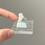 Lucky Bunny Artisan Keycap
