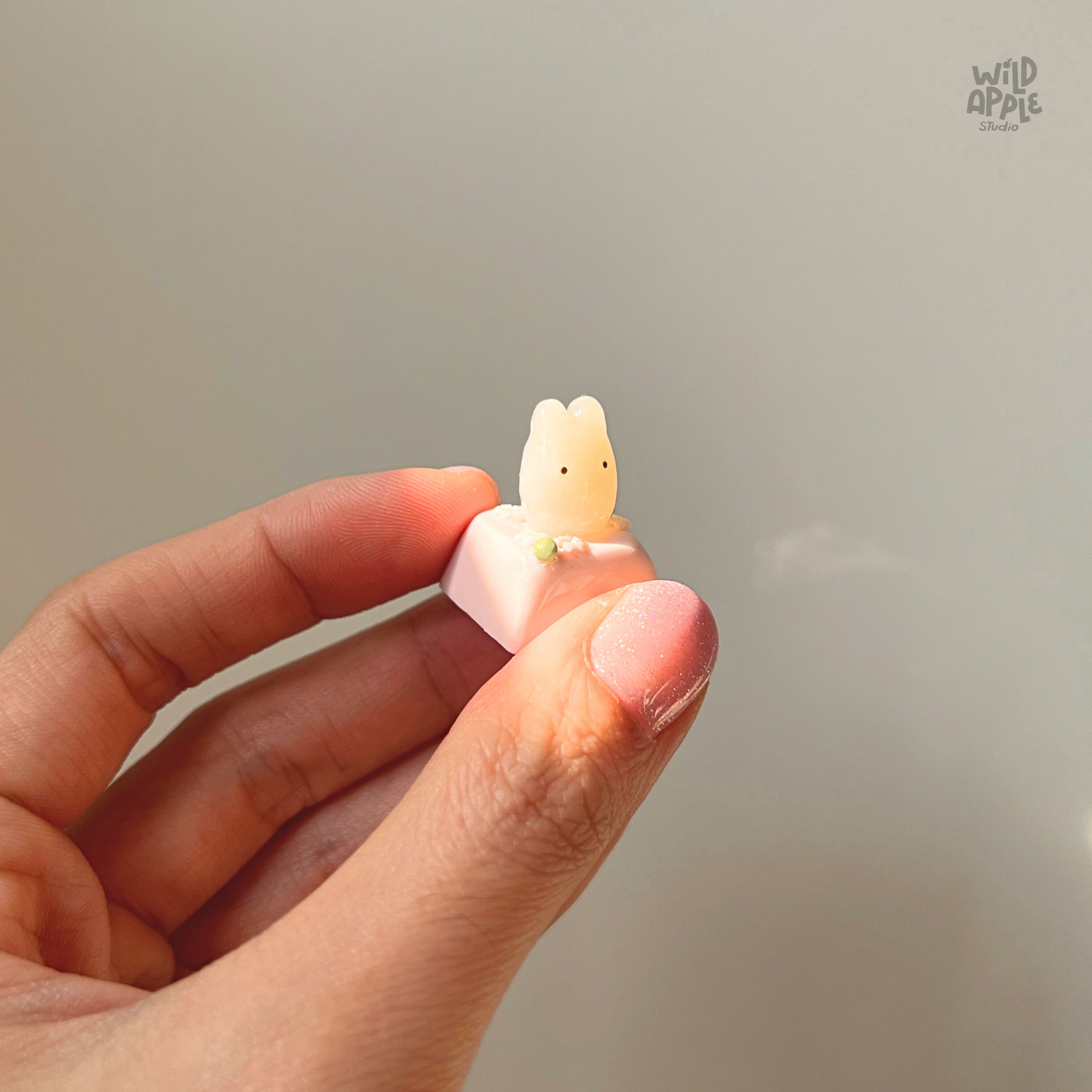 Chibi Totoro Keycap (Translucent)