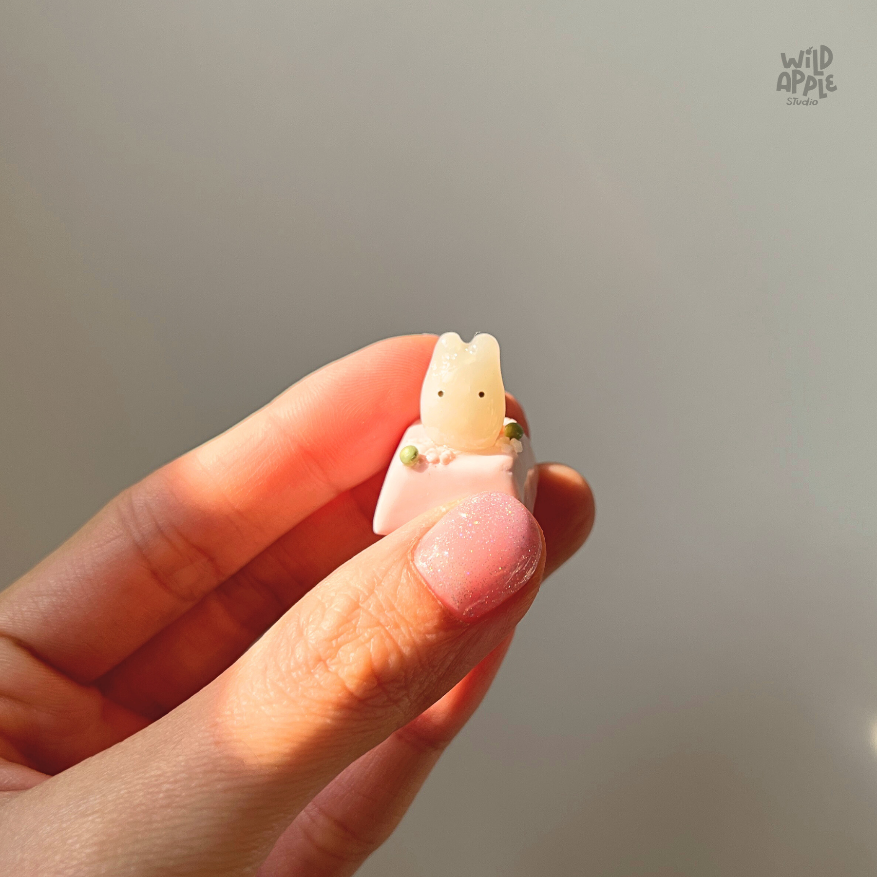 Chibi Totoro Keycap (Translucent)