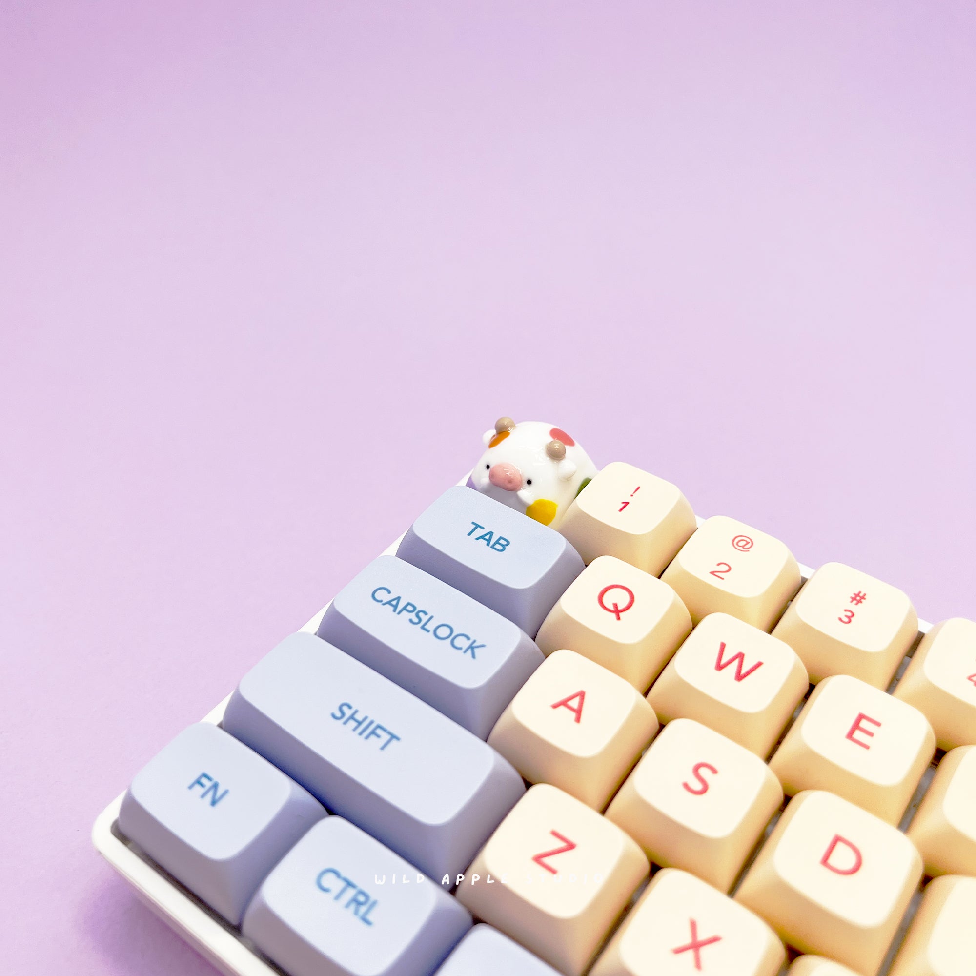 Pastel Cow Keycap