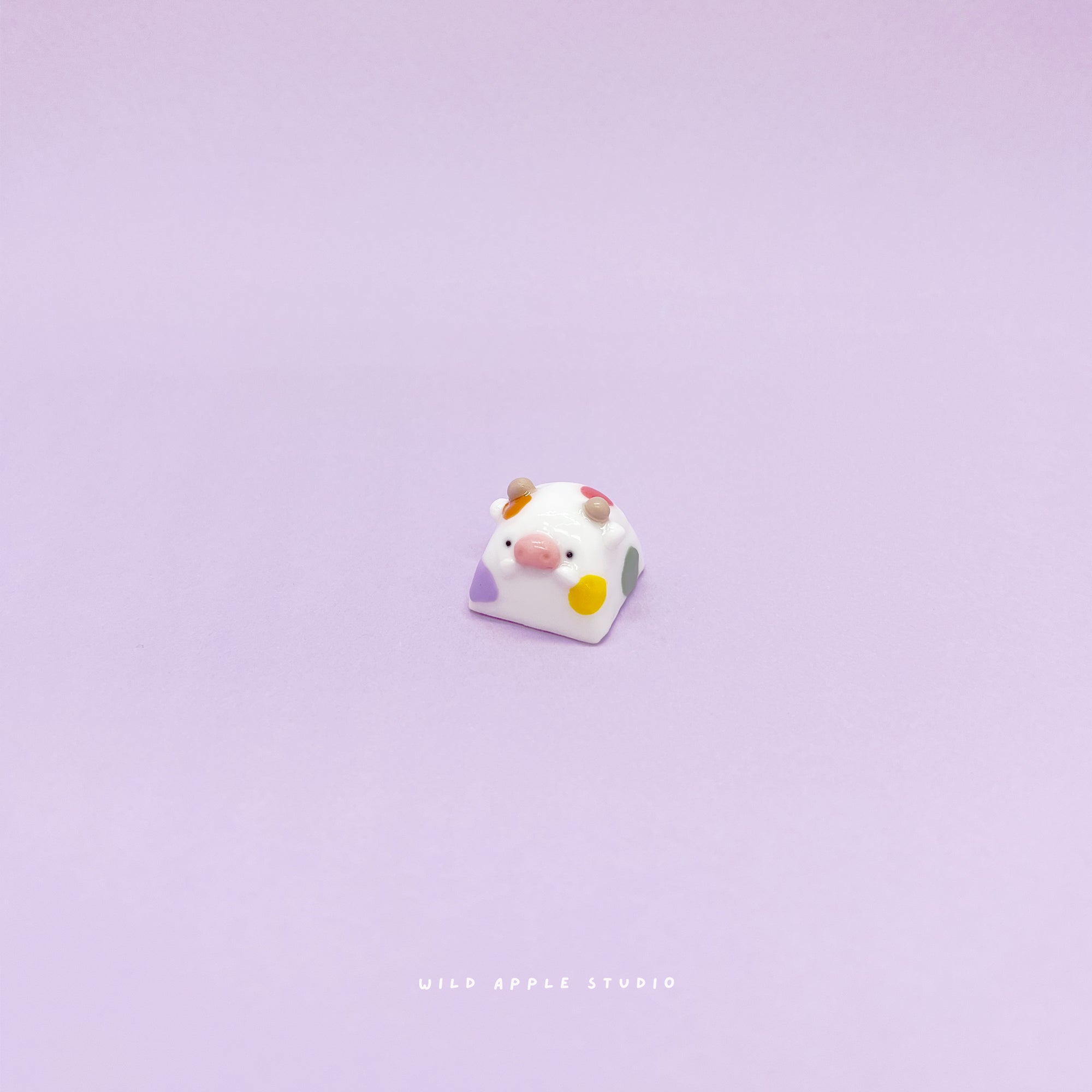 Pastel Cow Keycap