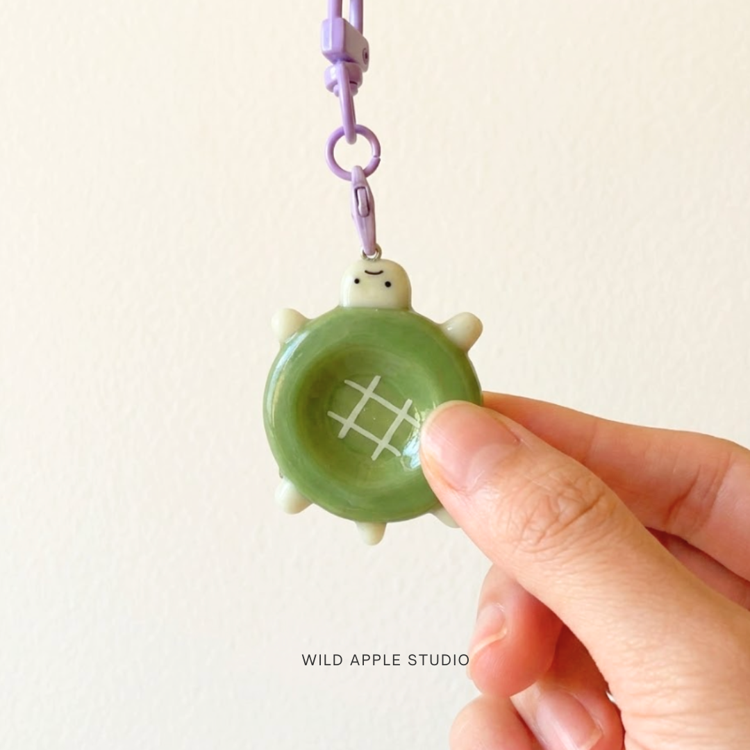Matcha Turtle Worry Stone [Pre-order Sale] 🍵🐢