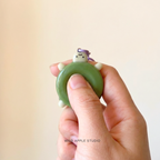 Matcha Turtle Worry Stone [Pre-order Sale] 🍵🐢