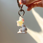 Miffy Angel Keychain