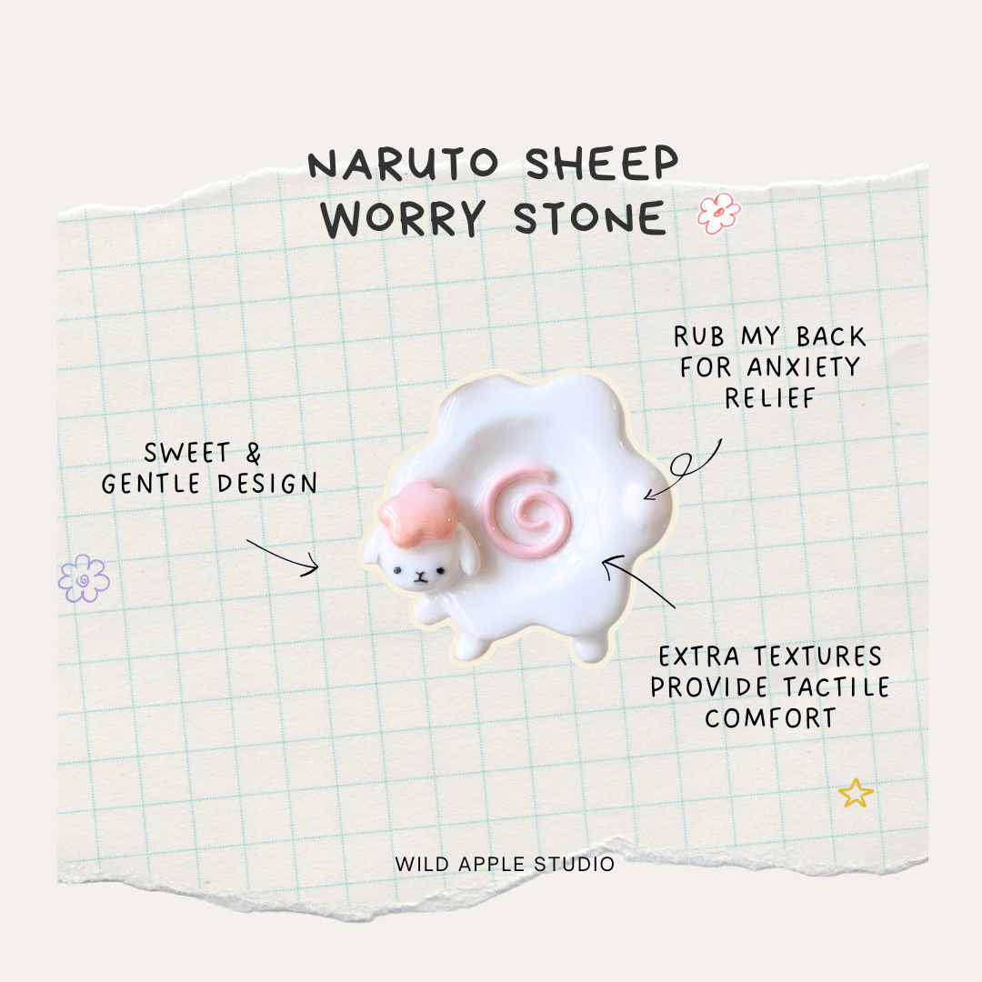 Naruto Sheep Worry Stone [Pre-order Sale] 🍥🐑