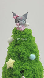 DIY Kit - Kuromi Mini Christmas Tree (Lite) Kuromi 主題迷你聖誕樹材料包套裝