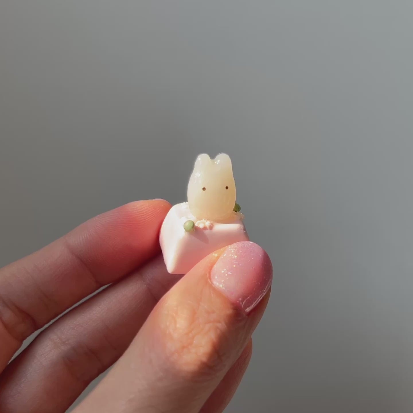 Chibi Totoro Keycap (Translucent)