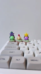 Stardew Valley Brown Chicken Keycap