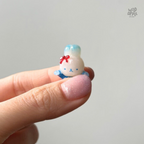 Baby White Rabbit Candy Hipper Charm